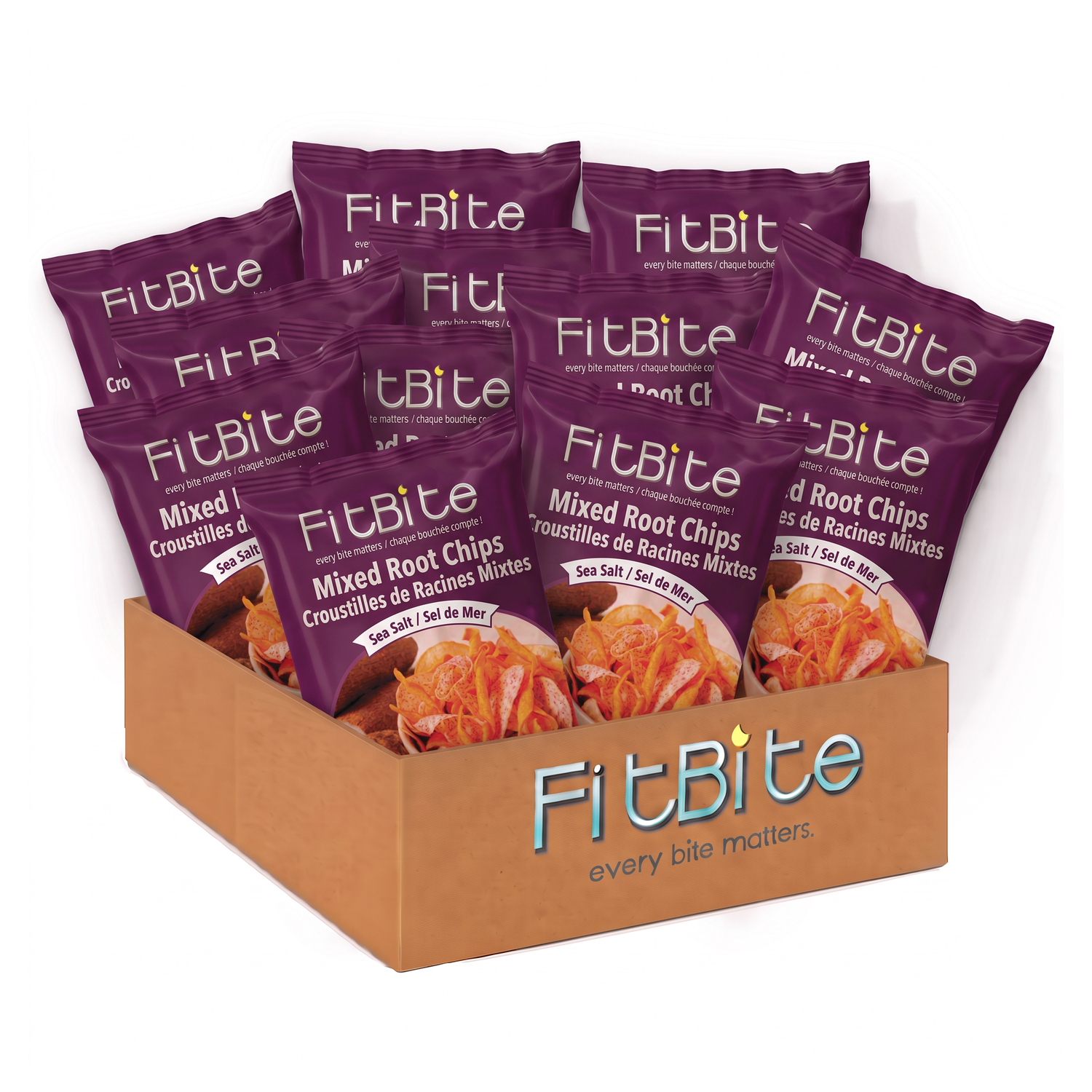 Mixed Root Chips - Sea Salt