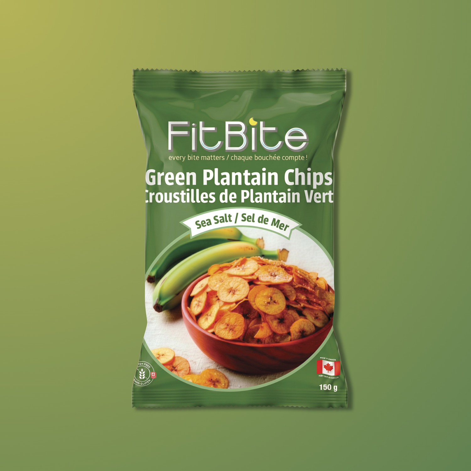 Green Plantain Chips - Sea Salt